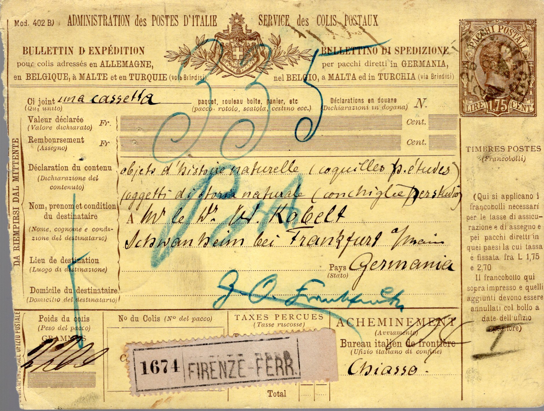 Deutsche Verzollungsgebühren